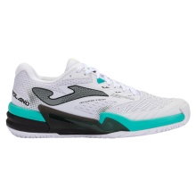 Joma tennis shoes Roland 2402 Allcourt/cushioning white/turquoise/black men's