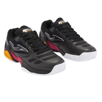 Joma Tennis Shoes Set 2401 Allcourt/Stability Black/Red/Orange Men's