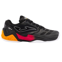 Joma Tennis Shoes Set 2401 Allcourt/Stability Black/Red/Orange Men's