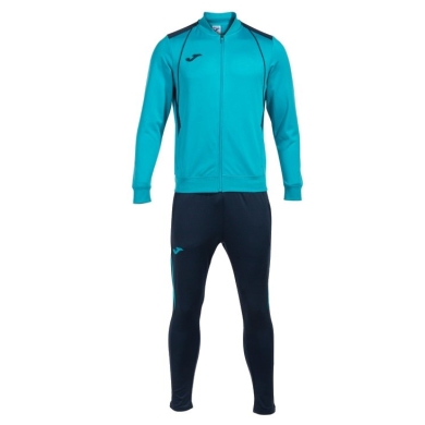 Joma Tracksuit Championship VII (Jacket and Trousers) turquoise/navy Men