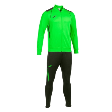 Joma Tracksuit Championship VII (Jacket and Trousers) Neon Green/Black Men