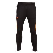 Joma Training Pants Championship VII (100% Polyester) long black/orange Men