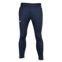 Joma Training Pants Championship VII (100% Polyester) long navy blue/white Men