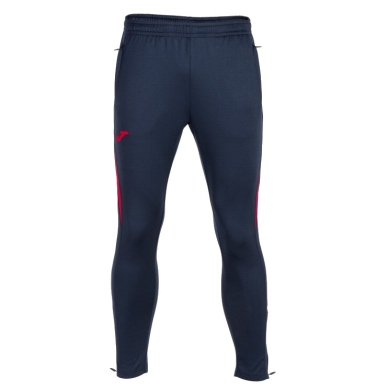 Joma Training Pants Championship VII (100% Polyester) long navy/red Men