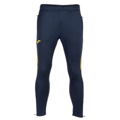 Joma Training Pants Championship VII (100% Polyester) long navy/yellow Men