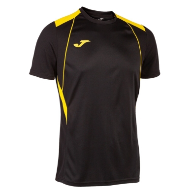 Joma Sport T-shirt Championship VII (light, breathable) black/yellow Men