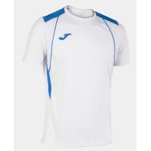 Joma Sport T-shirt Championship VII (light, breathable) white/royal blue Men