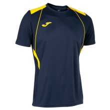 Joma Sport T-shirt Championship VII (light, breathable) navy blue/yellow Men