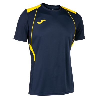 Joma Sport T-shirt Championship VII (light, breathable) navy blue/yellow Men