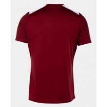 Joma Sport T-shirt Championship VII (light, breathable) burgundy/white Men