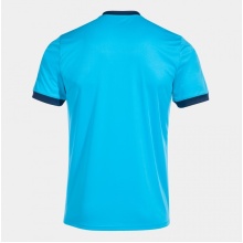 Joma Tennis T-shirt Court (V-neck) light blue Men