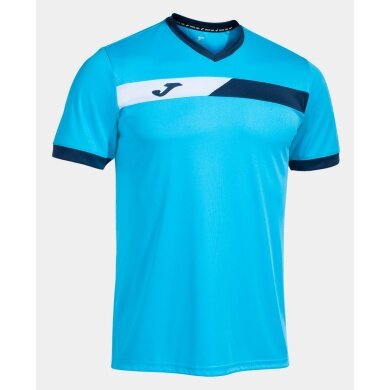 Joma Tennis T-shirt Court (V-neck) light blue Men