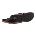 Kamik Toe Sandal Marty T Flip (Premium Leather) dark brown Men