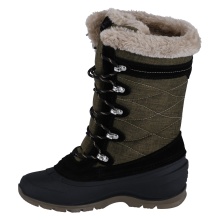 Kamik Winter Boots Snovalley 4 (Suede, Waterproof) Olive Green Women