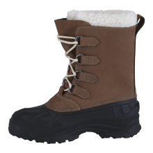 Kamik Alborg Winter Boots (Nubuck Leather, Waterproof) Fossil Brown Ladies