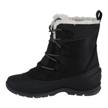 Kamik Winter Boots Snowgem Low (Leather, Nylon, Waterproof) Black Women