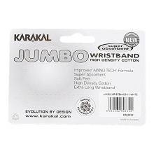 Karakal Sweatband Jumbo white - 1 piece