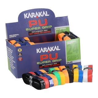 Karakal Basic Band PU Super Grip DUO 1.8mm assorted colors 24-pack