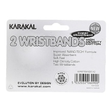 Karakal Sweatband white 2-pack