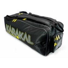 Karakal Racketbag Pro Tour 2.0 Elite (Racket bag, 3 main compartments) black 12-pack