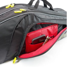 Karakal Racketbag Pro Tour 2.0 Match (Racket bag, 2 main compartments) black 4-pack