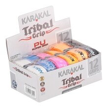 Karakal Basic Band PU Super Grip Tribal 1.5mm assorted colors 12-pack