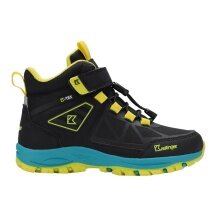 Kastinger Karlspitz Mid V EV KTX (waterproof) black/yellow children's walking leisure shoes (size 33-35)