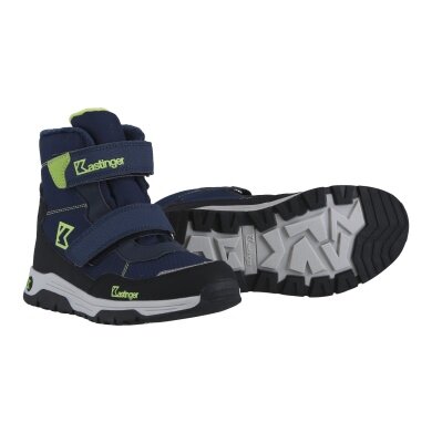 Kastinger Hiking Leisure Shoes Hagler Mid V KTX (waterproof) navy blue/lime children (33-35)