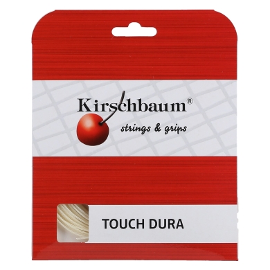 Kirschbaum Tennis String Touch Dura (Arm Protection) natural 12m Set