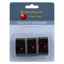 Kirschbaum Overgrip Touch it 0.5mm (extreme Grip) black 3 pack