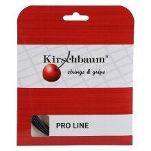 Kirschbaum Tennis String Pro Line No II (Durability+Control) black 12m Set