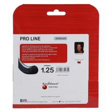 Kirschbaum Tennis String Pro Line No II (Durability+Control) black 12m Set