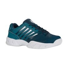 KSwiss Tennis Shoes BigShot Light 4 Indoor/Carpet/Green Blue Men