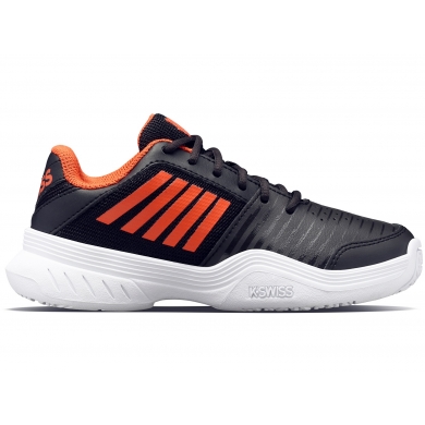 KSwiss Tennis Shoes Court Express black/orange Allcourt Toddlers