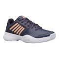 KSwiss Court Express Omni blue-gray/peach All Court Tennis Shoes Kids