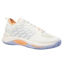 KSwiss Tennis Shoes Hypercourt Supreme 2 HB Clay/Sand Court White/Purple/Peach Ladies