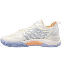 KSwiss Tennis Shoes Hypercourt Supreme 2 HB Clay/Sand Court White/Purple/Peach Ladies