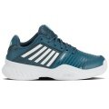 KSwiss tennis shoes Court Express Indoor/Carpet/Teppich teal blue/white children