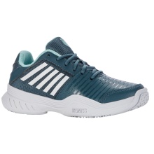 KSwiss Tennis Shoes Court Express Omni Allcourt 2024 teal blue/white Children