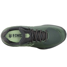 KSwiss Tennis Shoes Hypercourt Express 2 Clay/Sand Court Green/Dark Grey Men