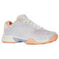 KSwiss Tennis Shoes Hypercourt Express 2 HB Clay/Sand Court 2024 White/Peach/Violet Women