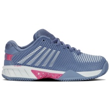 KSwiss Tennis Shoes Hypercourt Express 2 Clay/Sand Court Blue/Pink Women