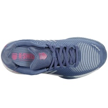 KSwiss Tennis Shoes Hypercourt Express 2 Clay/Sand Court Blue/Pink Women