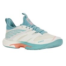 KSwiss Tennis Shoes Speedtrack Allcourt Mint Green/Cream White Ladies