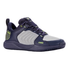 KSwiss Tennis Shoes Ultrashot Team Allcourt 2024 peacoat blue/grey/lime green Men