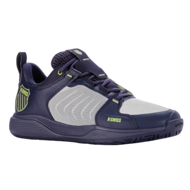 KSwiss Tennis Shoes Ultrashot Team Allcourt 2024 peacoat blue/grey/lime green Men