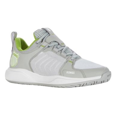 KSwiss Tennis Shoes Ultrashot Team Allcourt 2024 Grey/White/Lime Green Women