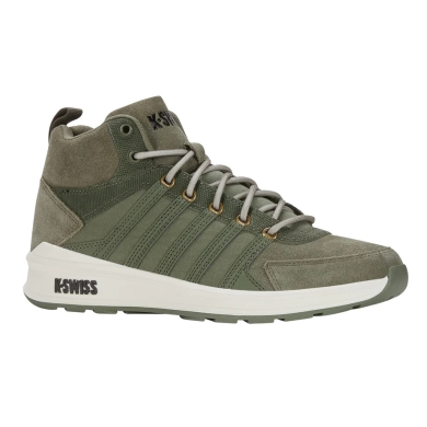 KSwiss Winter Shoes Sneaker Vista Trainer Mid (Leather) Khaki Green Men