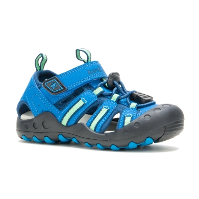 Kamik Sandal Crab (waterproof synthetic leather) blue/green Kids