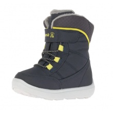 Kamik Winter Shoes Stance2 (waterproof, breathable) navy blue/yellow Kids